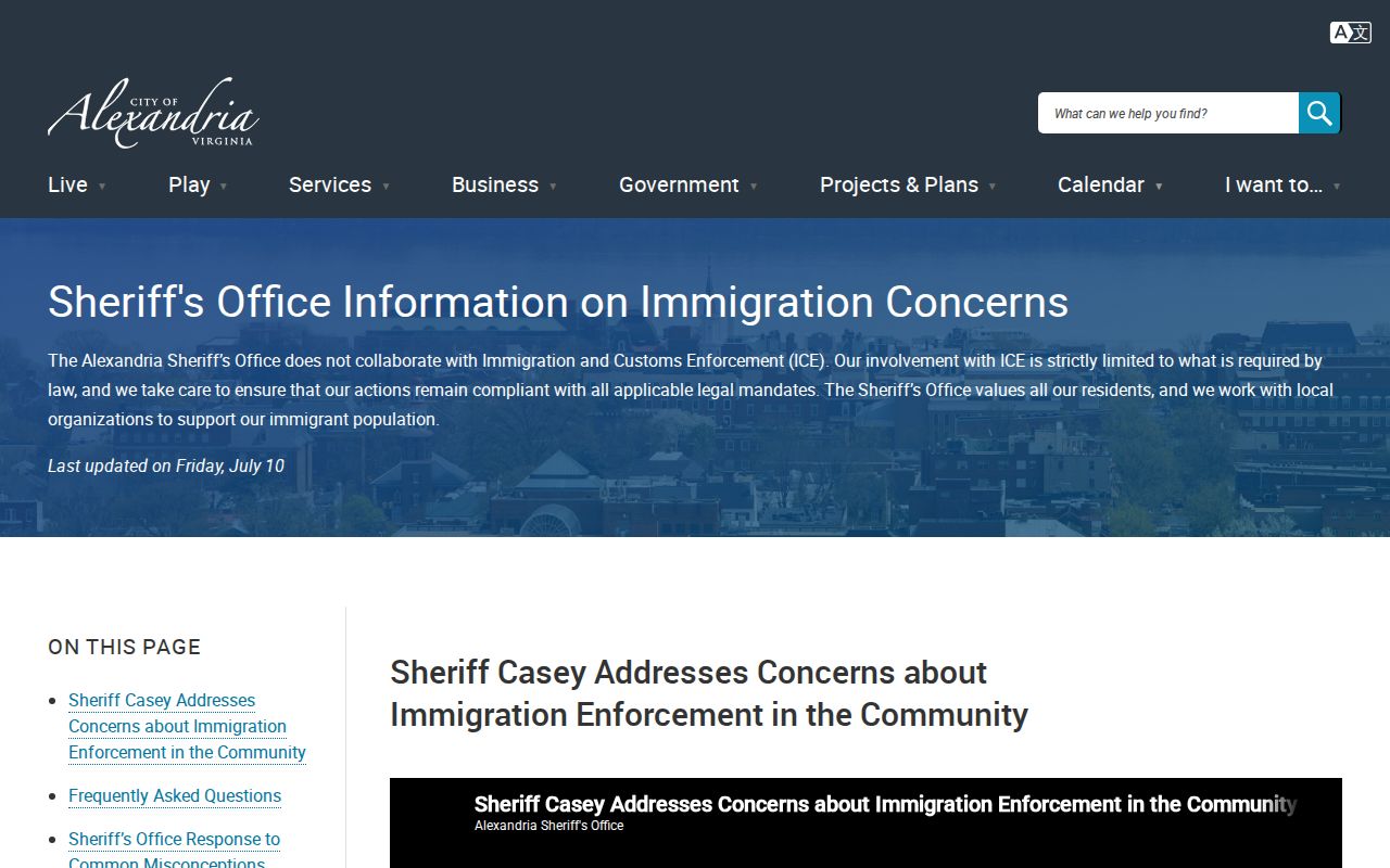 William G. Truesdale Adult Detention Center release review and custody transfer process